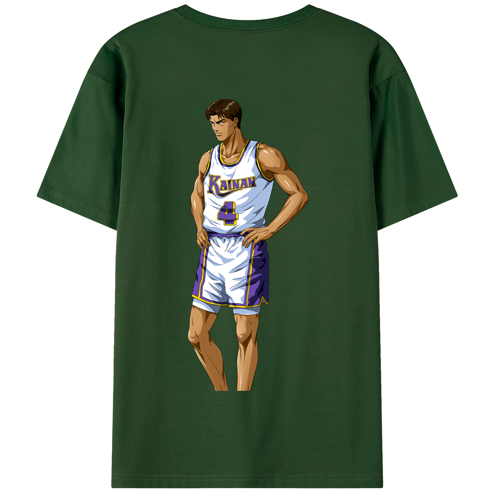 （画像用） SLAM DUNK／スラムダンク 綿100％半袖Tシャツ（背面プリント）